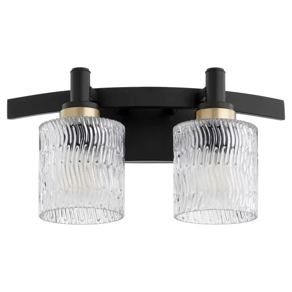 Stadium 2-Light Noir Vanity Light - Image 3