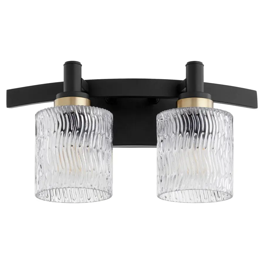Stadium 2-Light Noir Vanity Light - Image 3