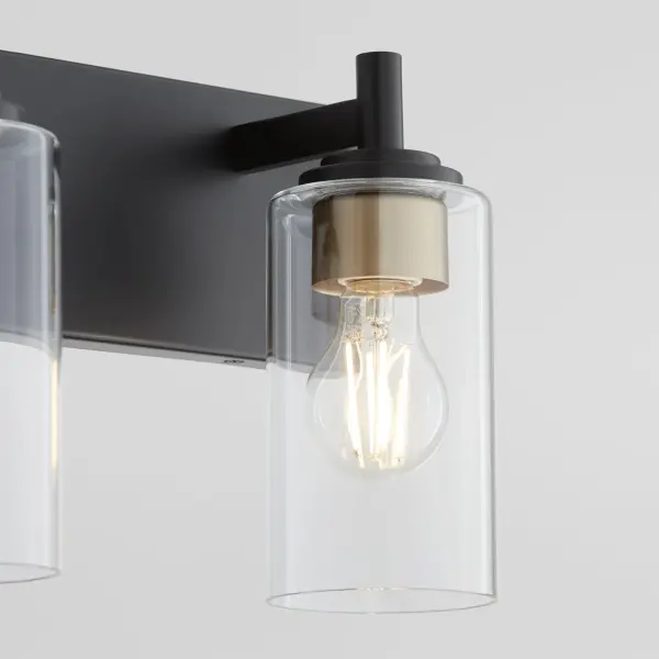 Fallstaff 2-Light Vanity Light in Matte Black - Image 9