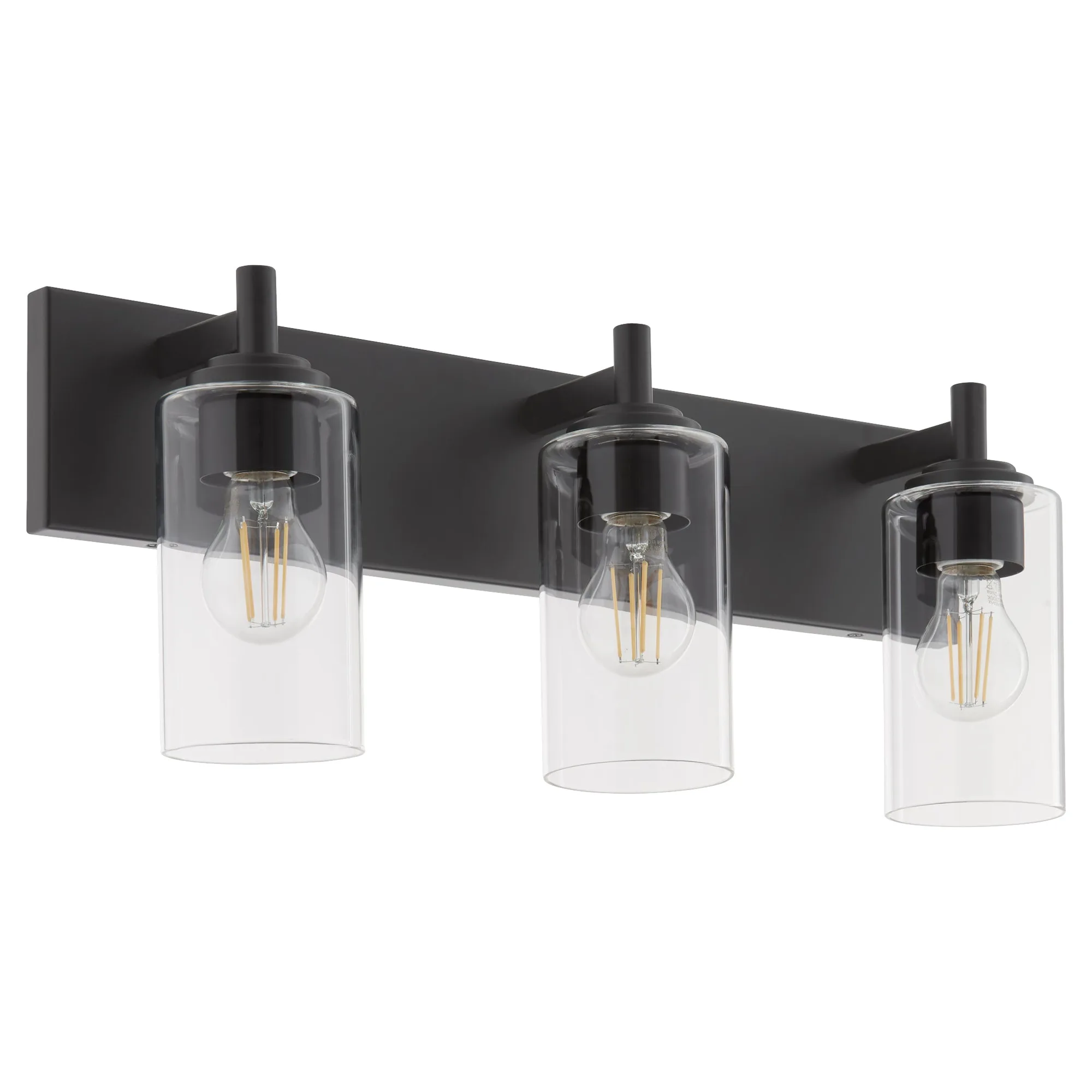 Fallstaff 3-Light Vanity Light in Matte Black
