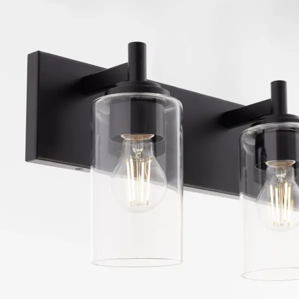 Fallstaff 3-Light Vanity Light in Matte Black - Image 3