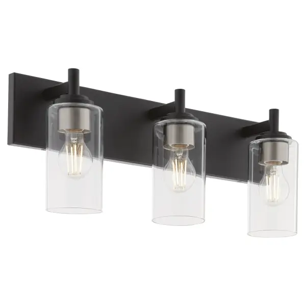 Fallstaff 3-Light Vanity Light in Matte Black - Image 8