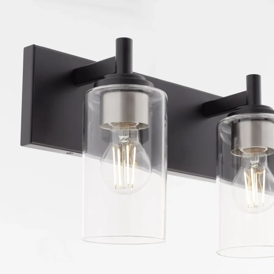 Fallstaff 3-Light Vanity Light in Matte Black - Image 9