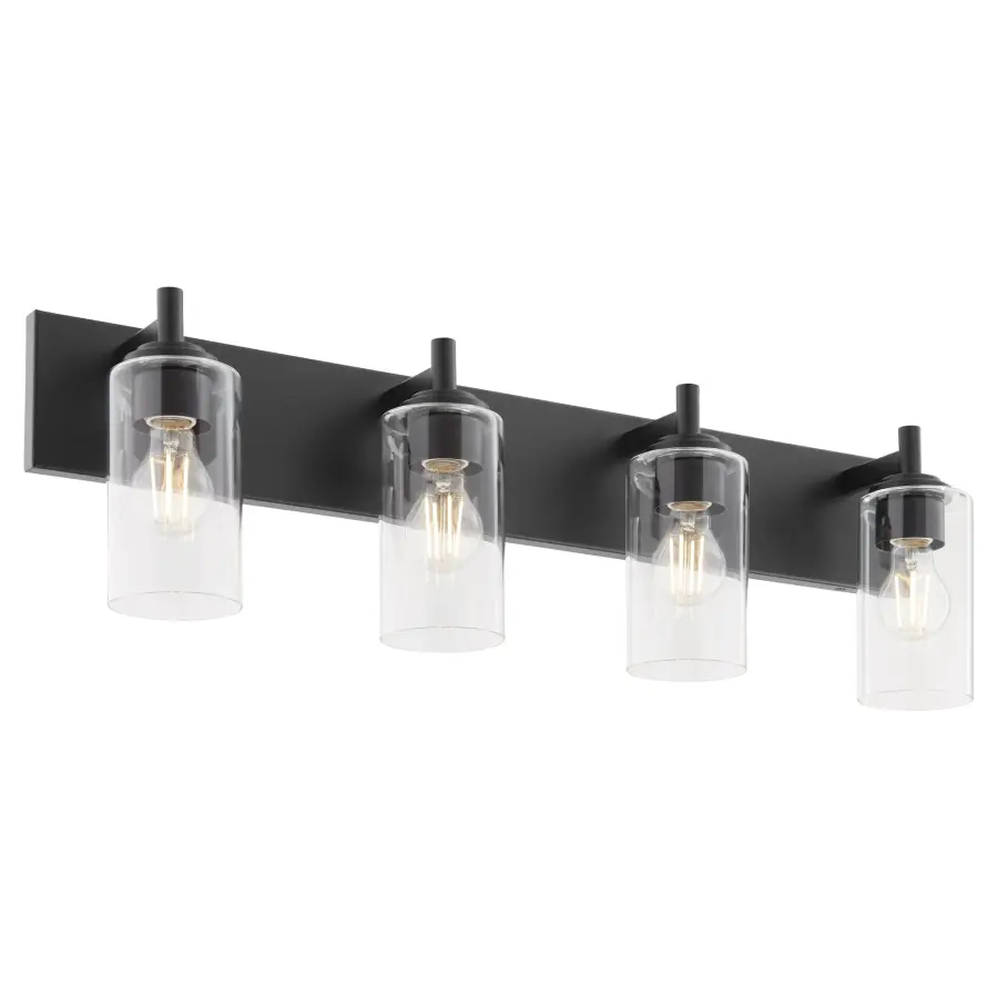 Fallstaff 4-Light Vanity Light in Matte Black - Image 2