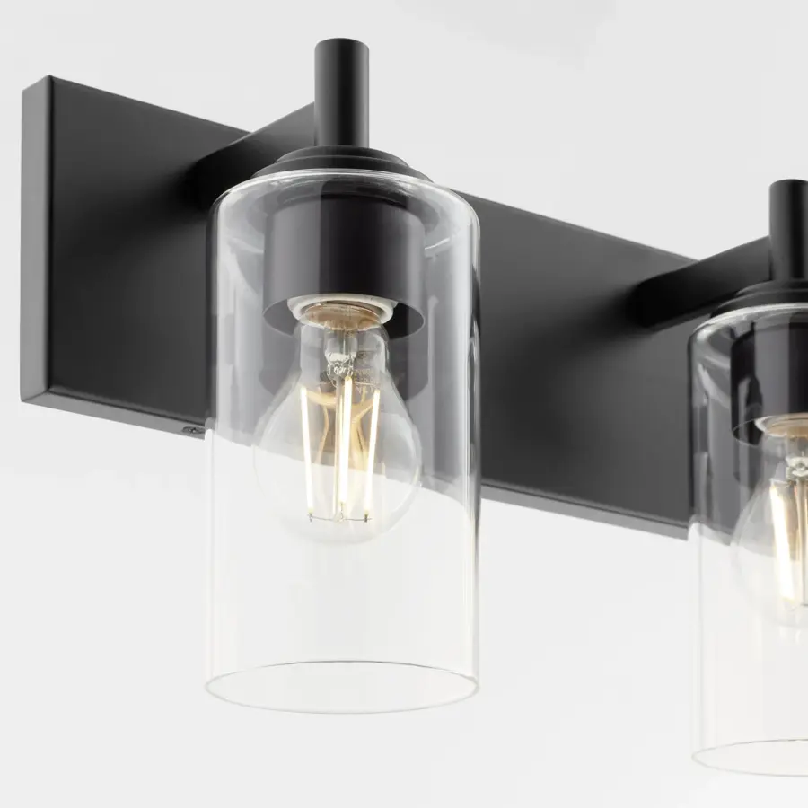 Fallstaff 4-Light Vanity Light in Matte Black - Image 3