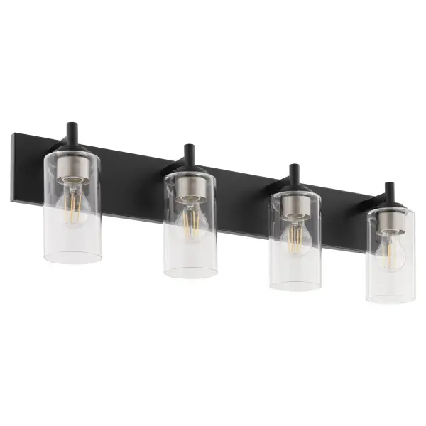 Fallstaff 4-Light Vanity Light in Matte Black - Image 4