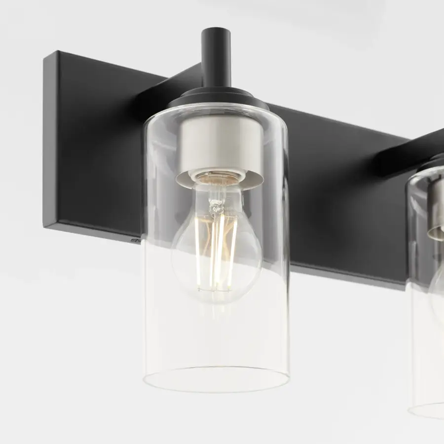 Fallstaff 4-Light Vanity Light in Matte Black - Image 6