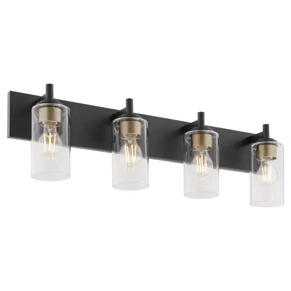 Fallstaff 4-Light Vanity Light in Matte Black - Image 8