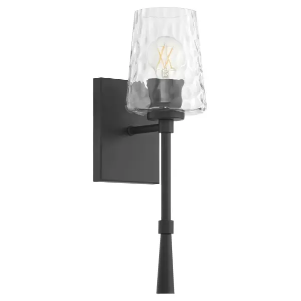 Goodwin 1-Light Wall Sconce in Matte Black - Image 3
