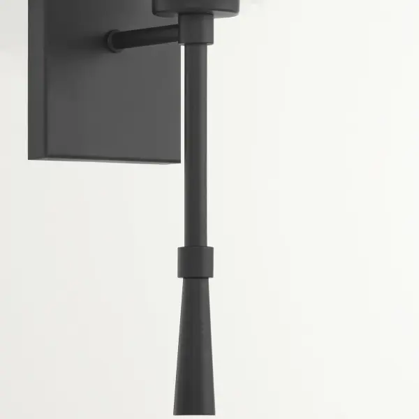 Goodwin 1-Light Wall Sconce in Matte Black - Image 4