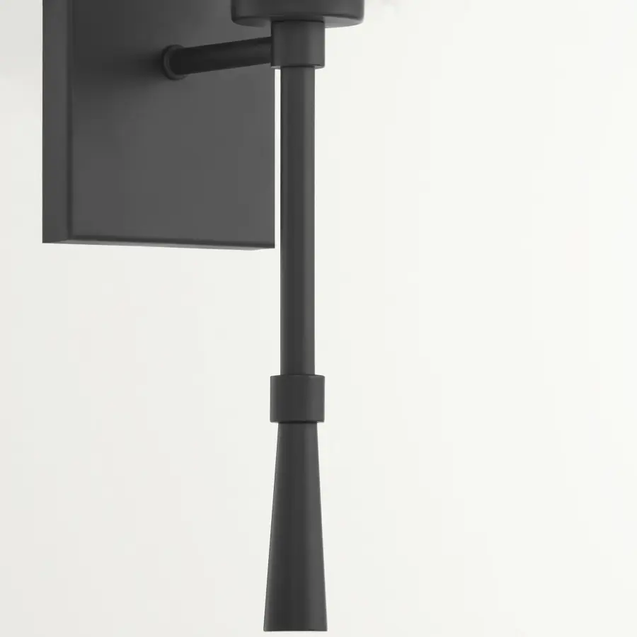 Goodwin 1-Light Wall Sconce in Matte Black - Image 4
