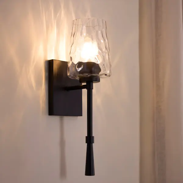 Goodwin 1-Light Wall Sconce in Matte Black - Image 7