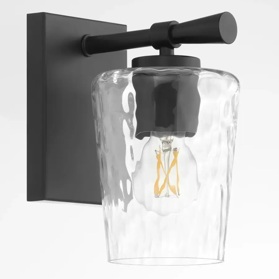 Goodwin 1-Light Wall Sconce in Matte Black - Image 3