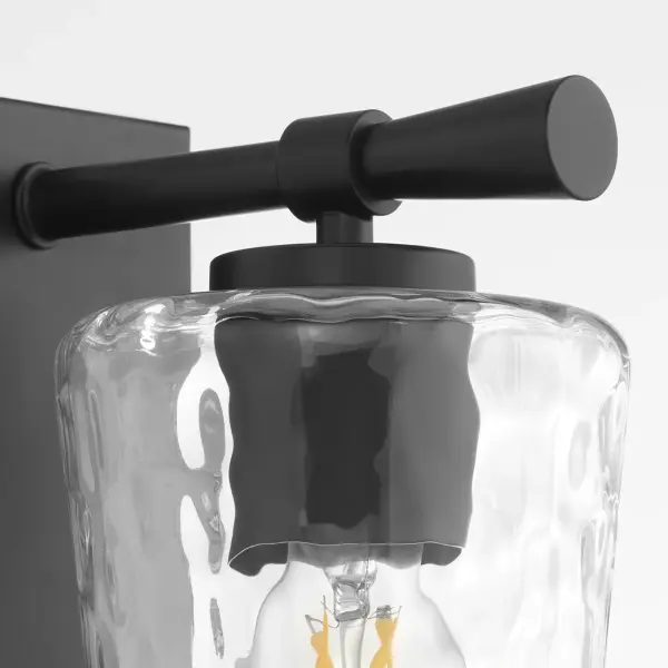 Goodwin 1-Light Wall Sconce in Matte Black - Image 4