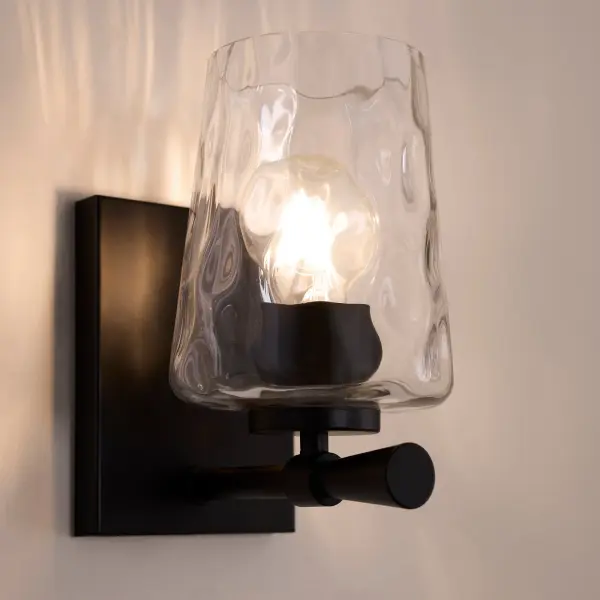 Goodwin 1-Light Wall Sconce in Matte Black - Image 5
