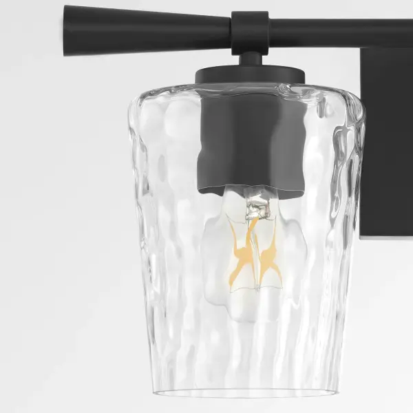Goodwin 2-Light Vanity in Matte Black - Image 3