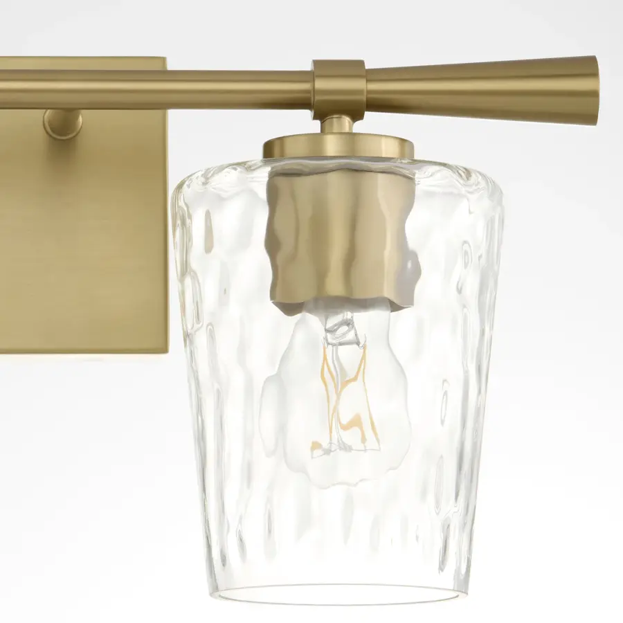 Goodwin 2-Light Vanity in Aged Brass - Image 3