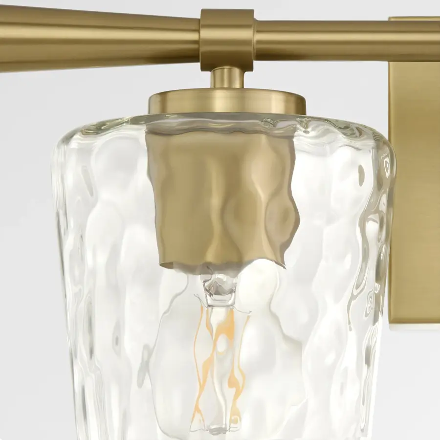 Goodwin 2-Light Vanity in Aged Brass - Image 4