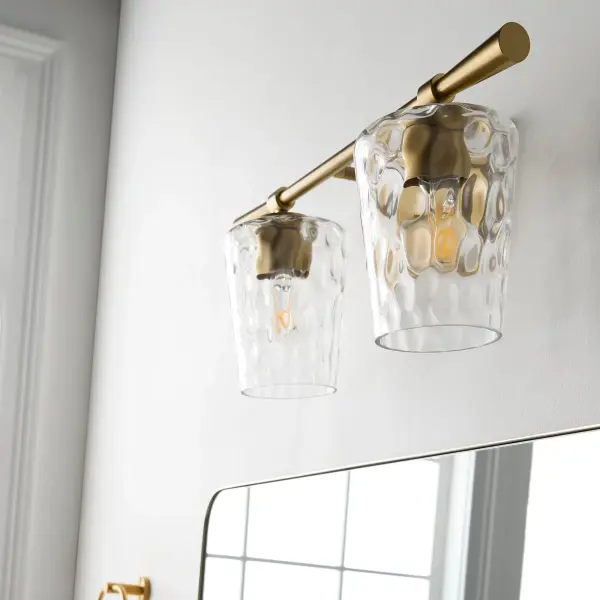 Goodwin 2-Light Vanity in Aged Brass - Image 5