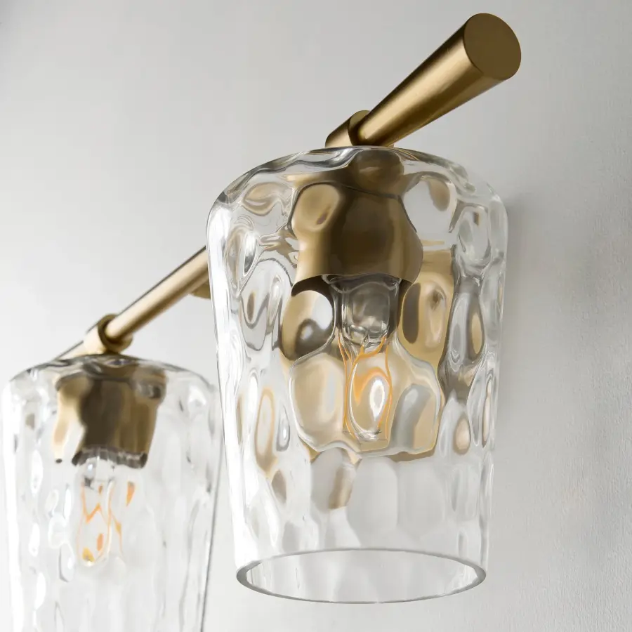 Goodwin 2-Light Vanity in Aged Brass - Image 6
