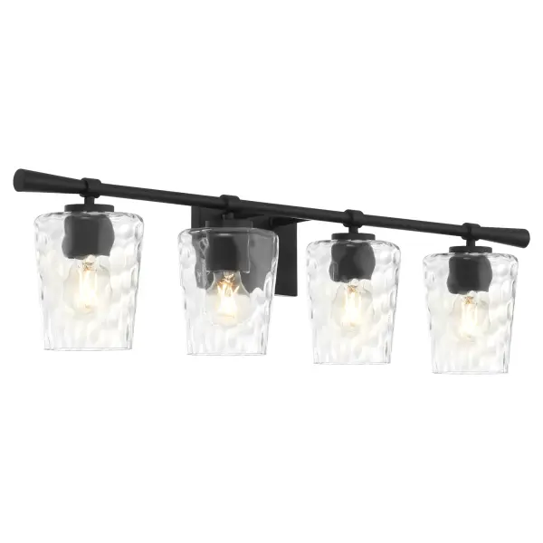 Goodwin 4-Light Vanity in Matte Black - Image 2