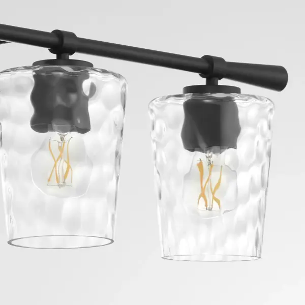 Goodwin 4-Light Vanity in Matte Black - Image 3