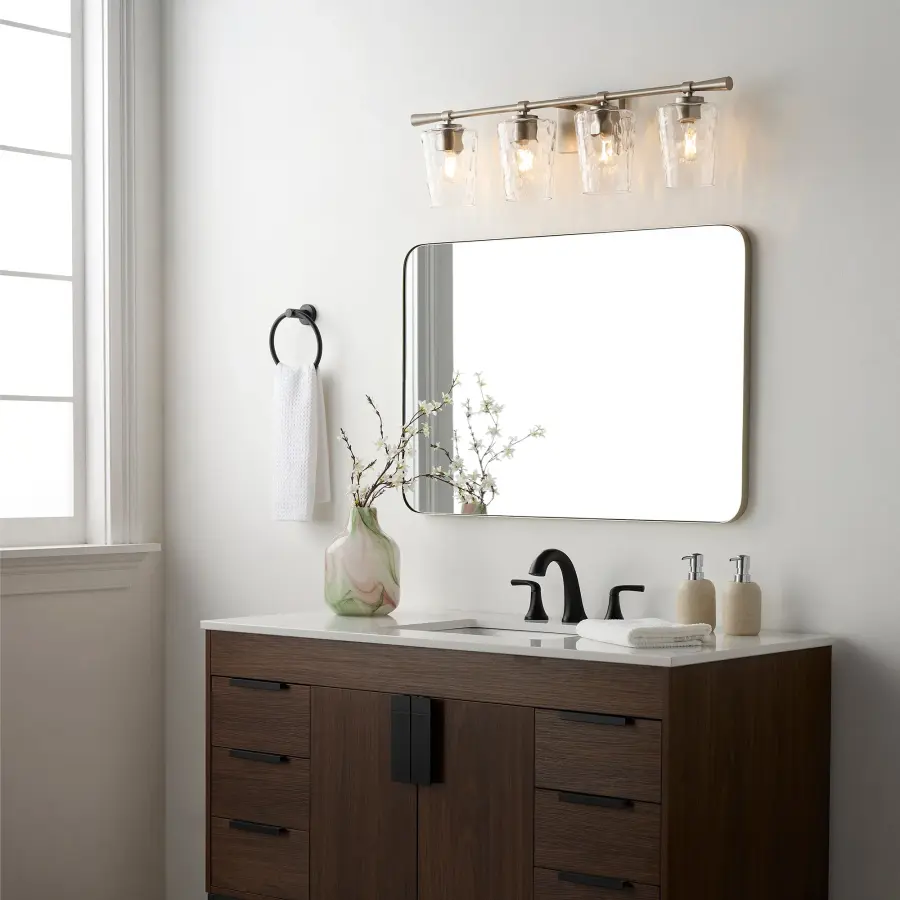 Goodwin 4-Light Vanity in Satin Nickel - Image 7