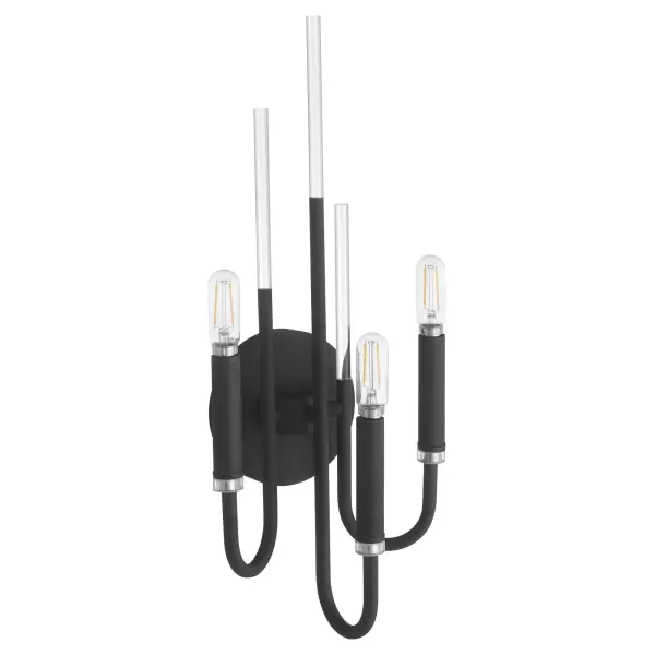 Summit 3-Light Wall Mount in Textured Black - Image 1