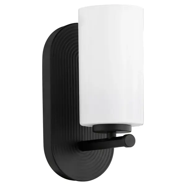 Belinder 1-Light Wall Sconce in Matte Black - Image 1