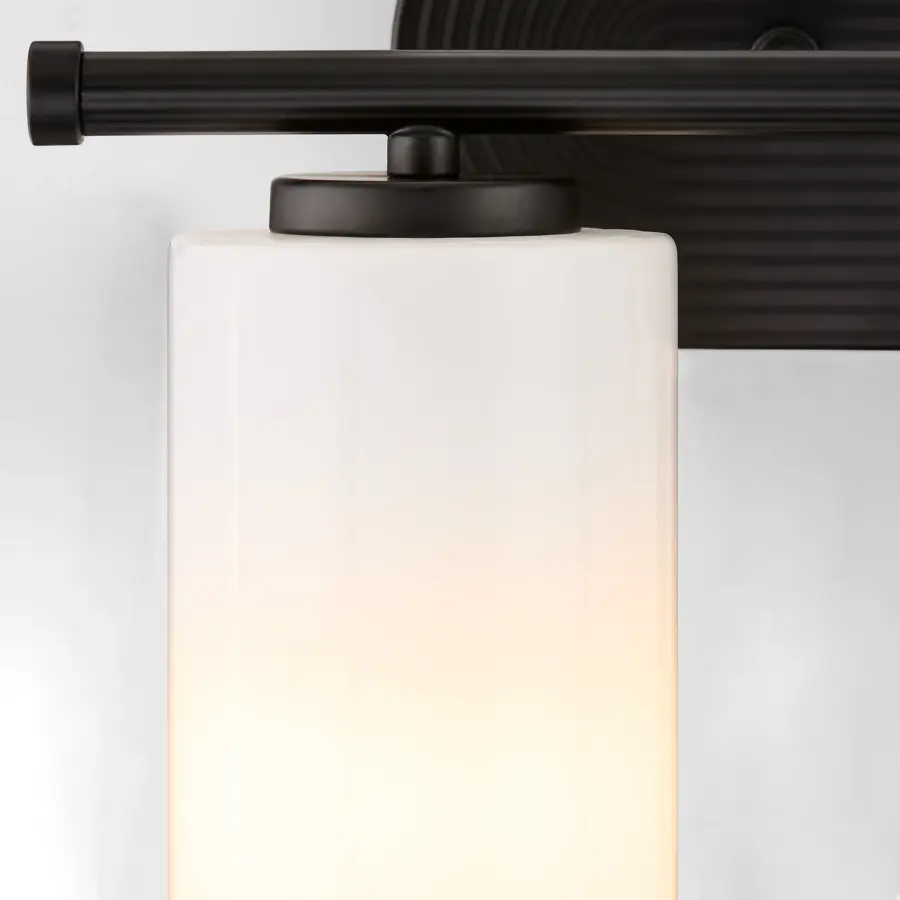 Belinder 2-Light Vanity in Matte Black - Image 3