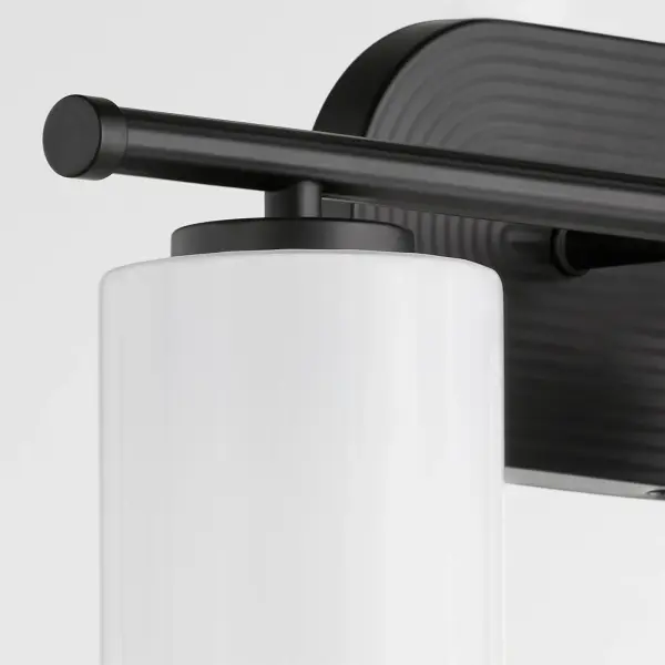Belinder 3-Light Vanity in Matte Black - Image 3