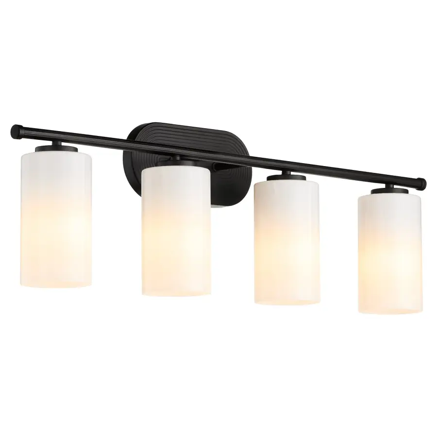 Belinder 4-Light Vanity in Matte Black - Image 2