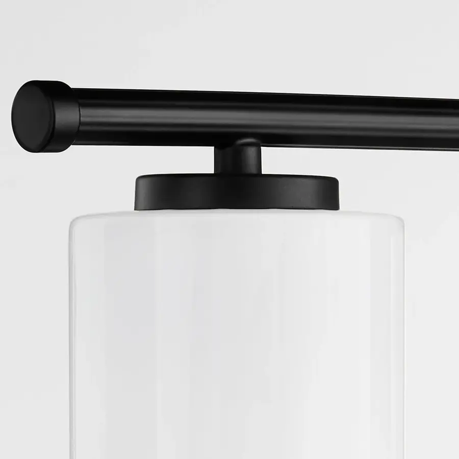 Belinder 4-Light Vanity in Matte Black - Image 3