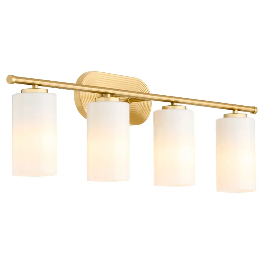 Belinder 4-Light Vanity in Aged Brass - Image 2