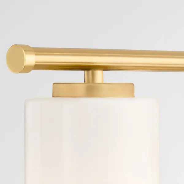 Belinder 4-Light Vanity in Aged Brass - Image 3