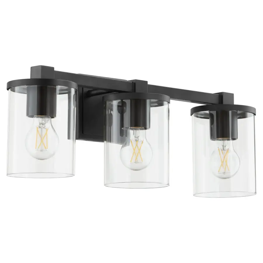 Bolton 3-Light Vanity in Matte Black - Image 1