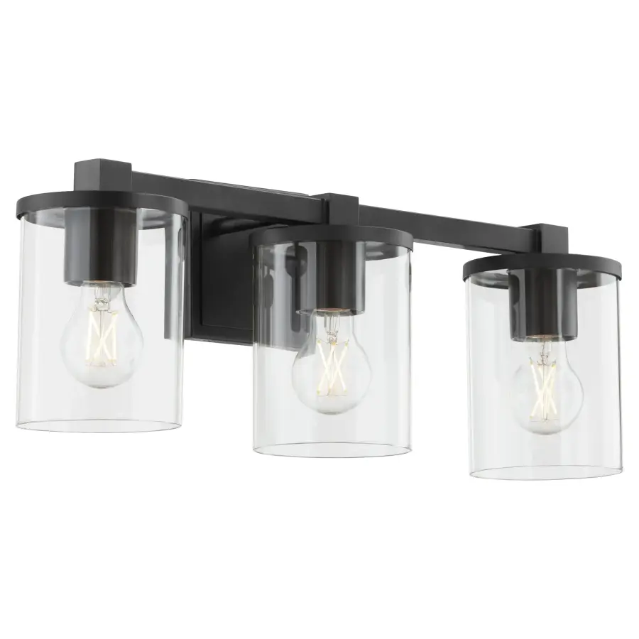 Bolton 3-Light Vanity in Matte Black - Image 2