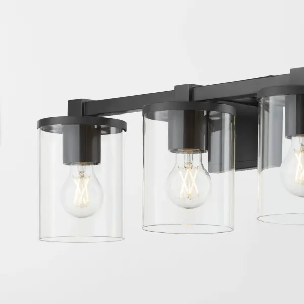 Bolton 3-Light Vanity in Matte Black - Image 3