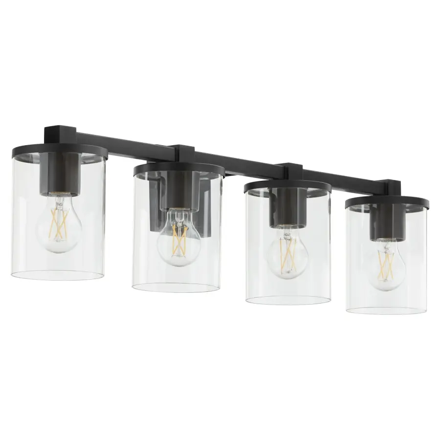 Bolton 4-Light Vanity in Matte Black - Image 1
