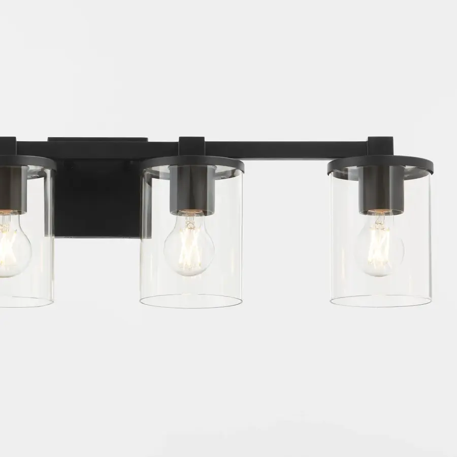 Bolton 4-Light Vanity in Matte Black - Image 3