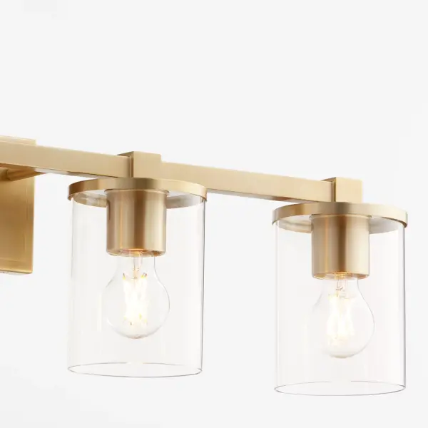 Bolton 4-Light Vanity in Aged Brass - Image 4