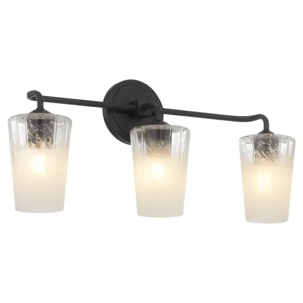 Providence 3-Light Vanity in Matte Black - Image 2