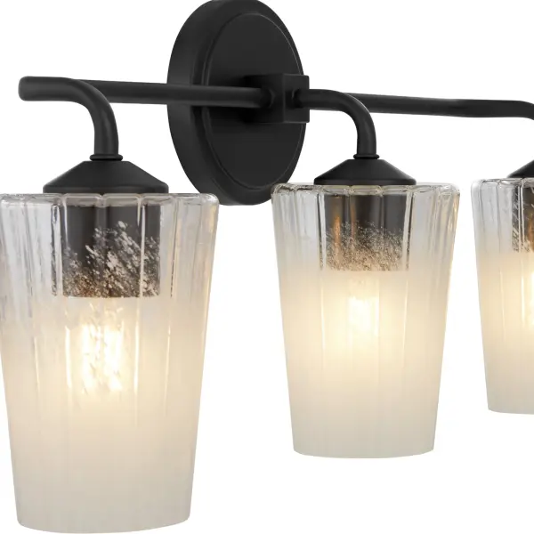 Providence 3-Light Vanity in Matte Black - Image 4