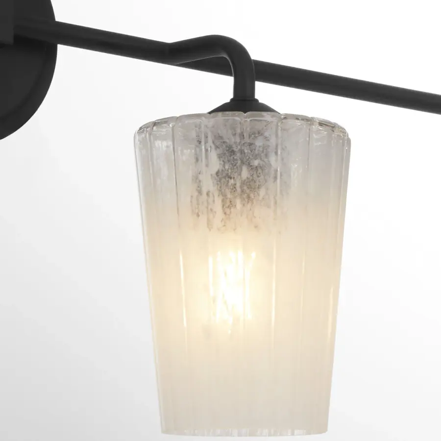 Providence 4-Light Vanity in Matte Black - Image 4