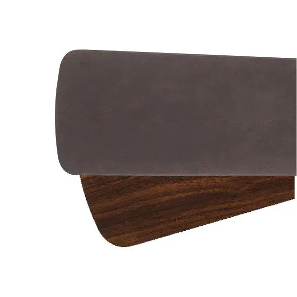 High-quality walnut finish replacement blades designed for 52-inch ceiling fans. Semi-square profile adds contemporary flair while maintaining traditional warmth. Durable construction ensures long-lasting performance.