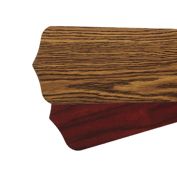 52" Ceiling Fan Replacement Blades - Dark Oak/Rosewood