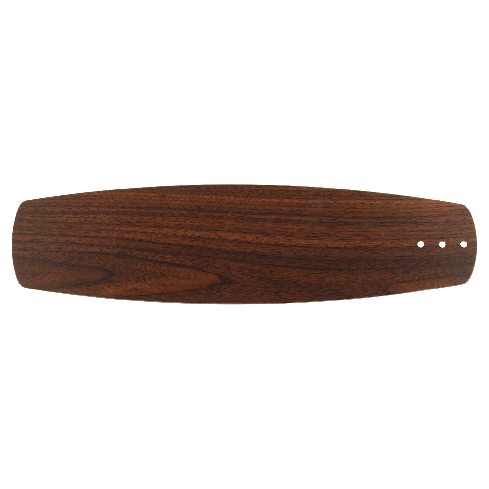 Breeze Ceiling Fan Replacement Blades - Satin Nickel/Walnut
