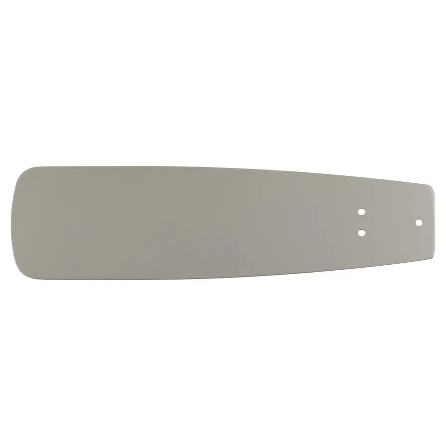 Ovation Series 52" Semi-Square Fan Blades - Satin Nickel with White Grain - Image 1