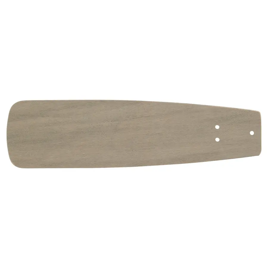 Ovation Series 52" Semi-Square Fan Blades - Satin Nickel with White Grain - Image 2