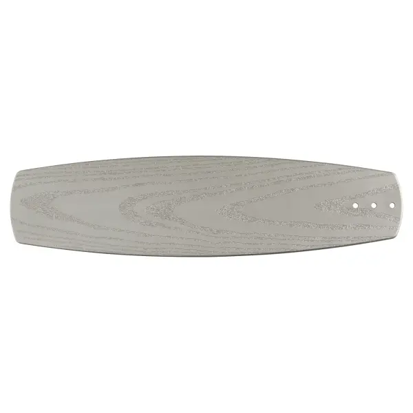 Wet-listed replacement blades constructed from durable ABS material, designed specifically for outdoor patio fans. The satin nickel finish provides a clean, contemporary look while standing up to the elements.